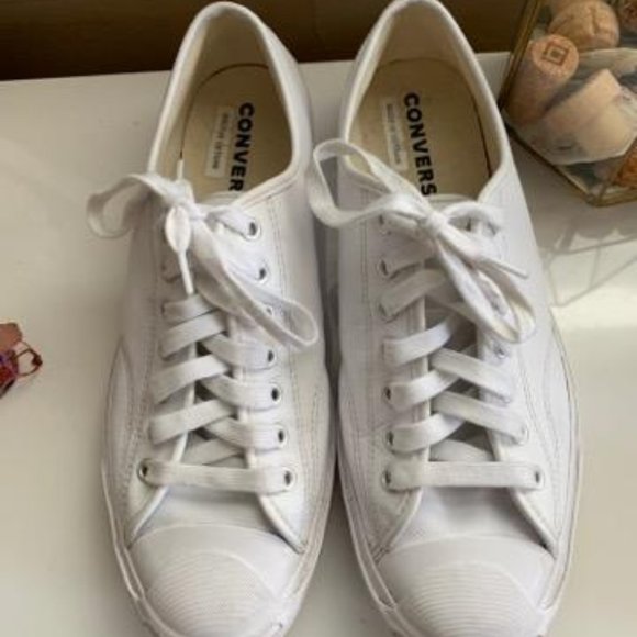Converse Jack Purcell Unisex leather Sneakers(womens listing) - Picture 1 of 16